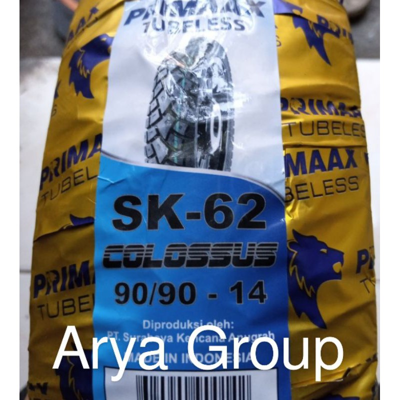 Ban tubeless Primaax 90/90-14 SK-62 Primax 300-14 SK62