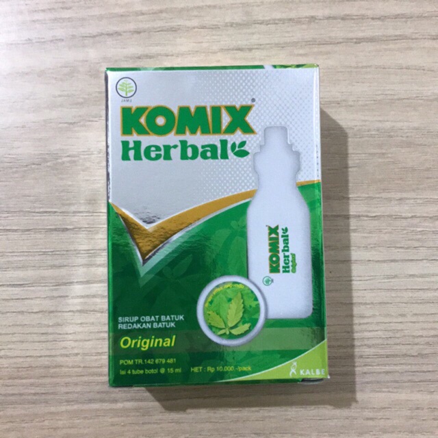 Komix Herbal Sirop - Box