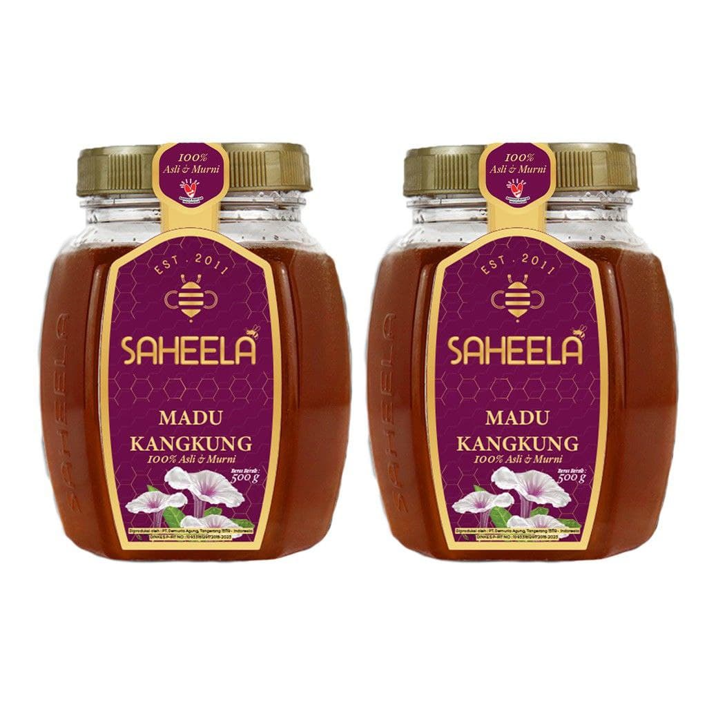 

Madu Saheela Kangkung 500gr 2 Botol [ Paket Lancar Jaya] | Madu Murni