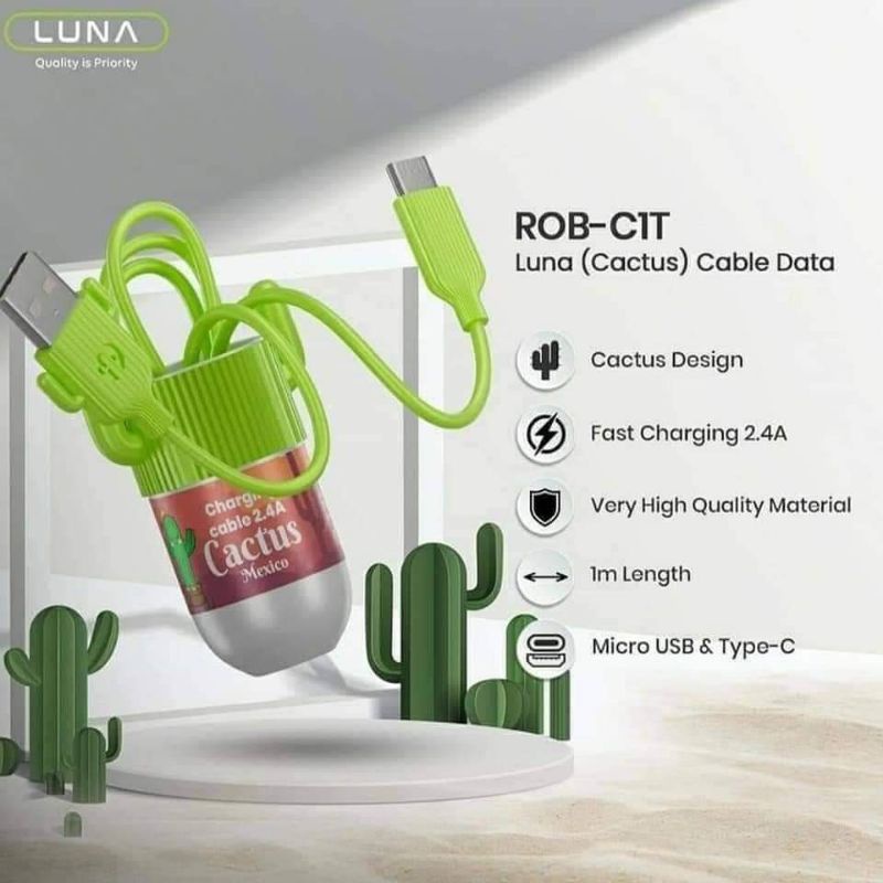 Kabel Data Luna Fast Charging