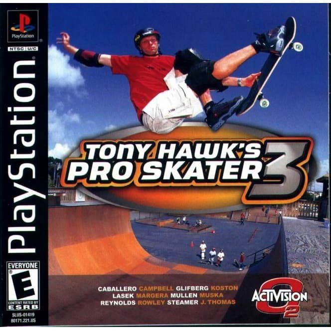 PS1 Game ROM - Tony Hawk's Pro Skater 3