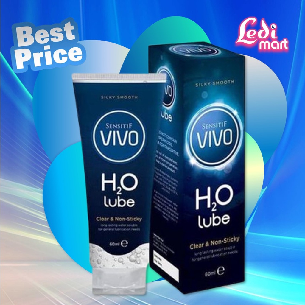 ORIGINAL VIVO H2O Lube Isi 60ml / Vivo Lubricant Pelumas / LEDI MART