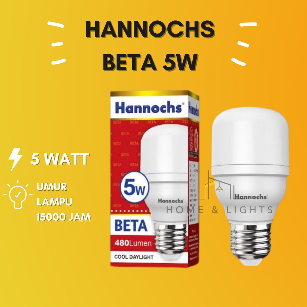 Hannochs Beta LED 5W / Lampu Hannochs Beta