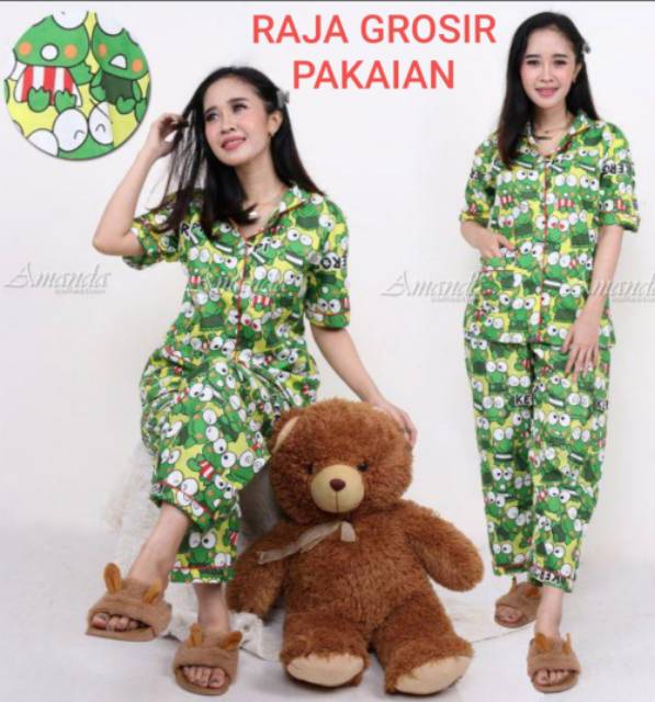 BAJU TIDUR PIYAMA DEWASA MOTIF KARAKTER