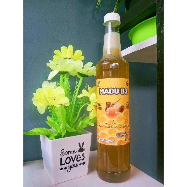 

Madu BJ 100% murni dari lebah apis melifera. Madu mentah (Raw honey) Netto 650 gram