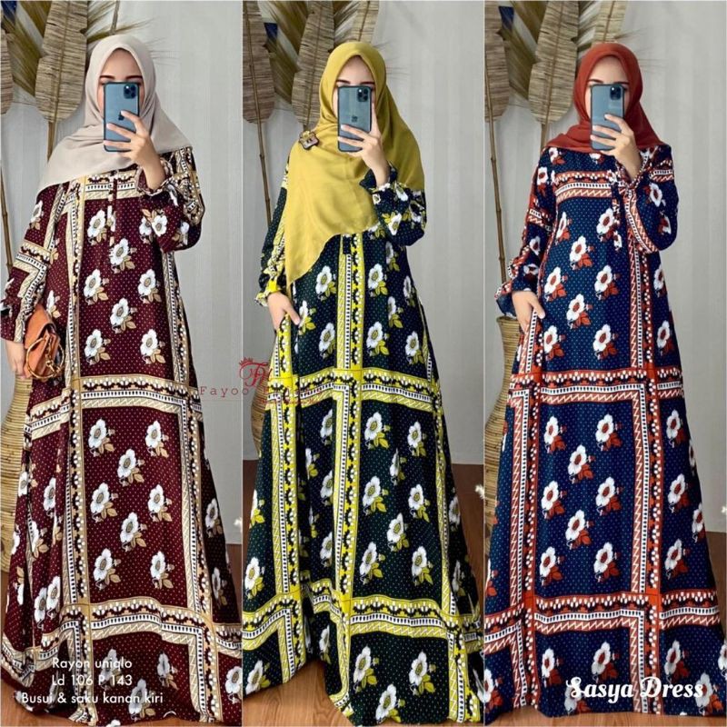 GAMIS RAYON UNIQLO MURAH BERKUALITAS