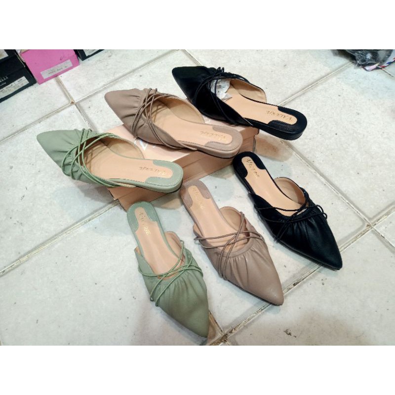 sendal sepatu import original valerie plat