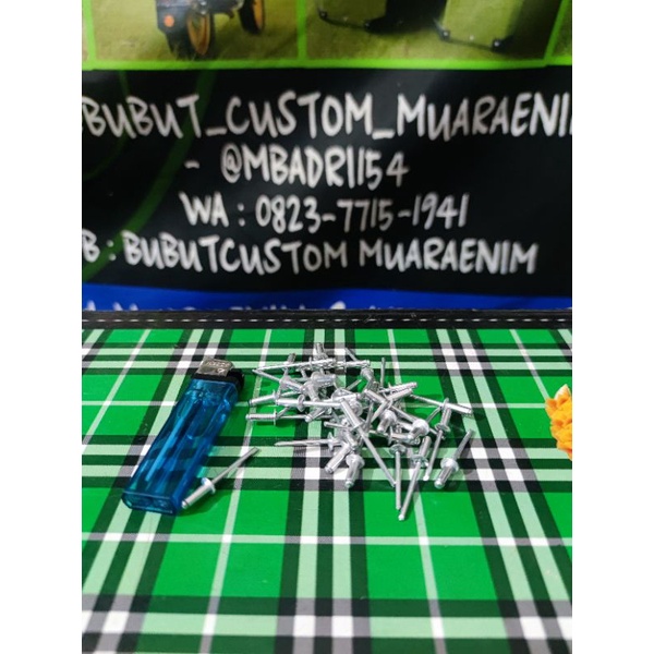 paku rivet 4.8 mm x 11