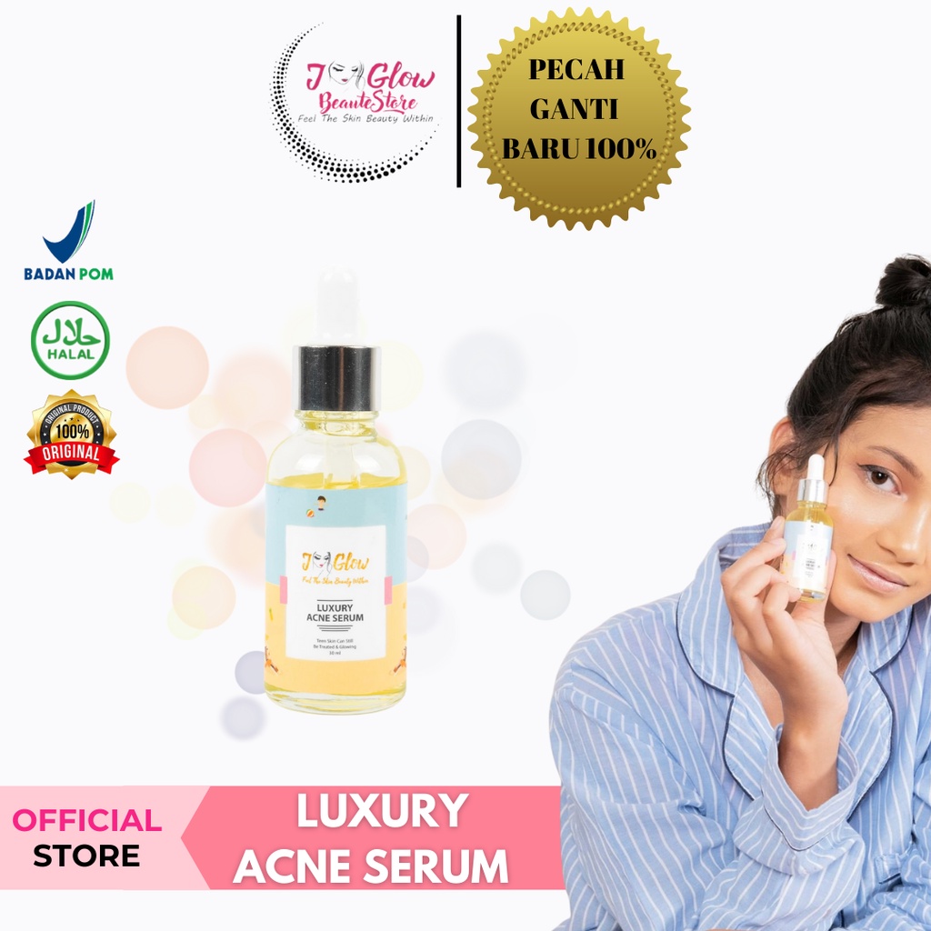 Serum acne baby jglow - serum kulit remaja j glow skincare