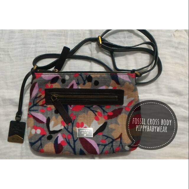Tas fossil cross body flower second