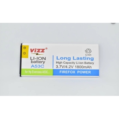Baterai Vizz EVERCOSS A53C