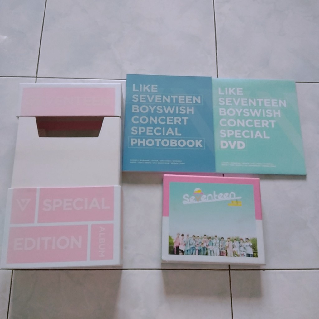 SEVENTEEN AJU NICE 1ST REPACKAGED ALBUM SPECIAL EDITION