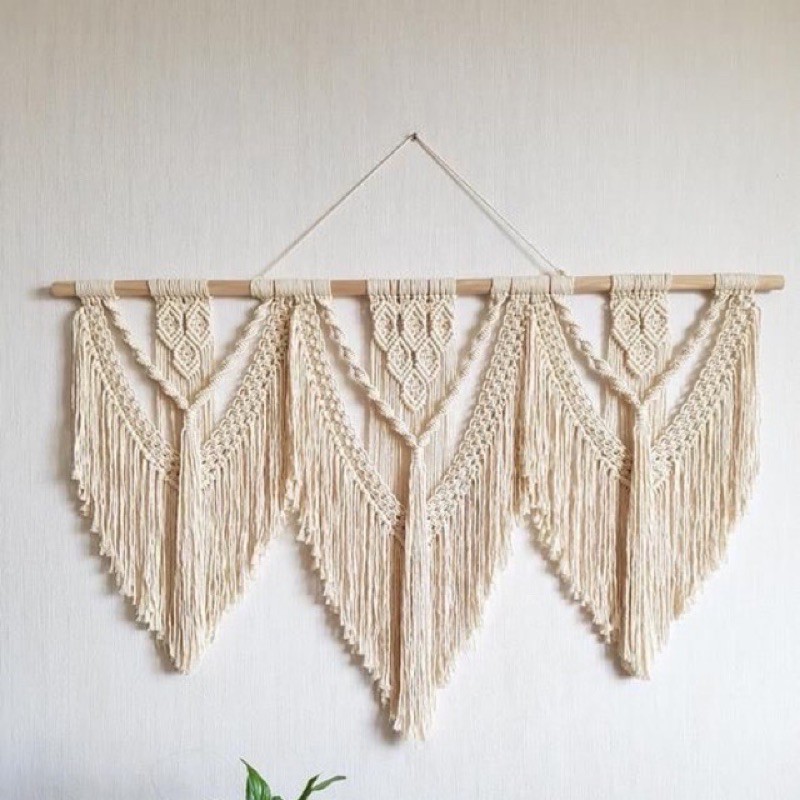 Jual Hiasan Dinding Macrame X Cm Indonesia Shopee Indonesia