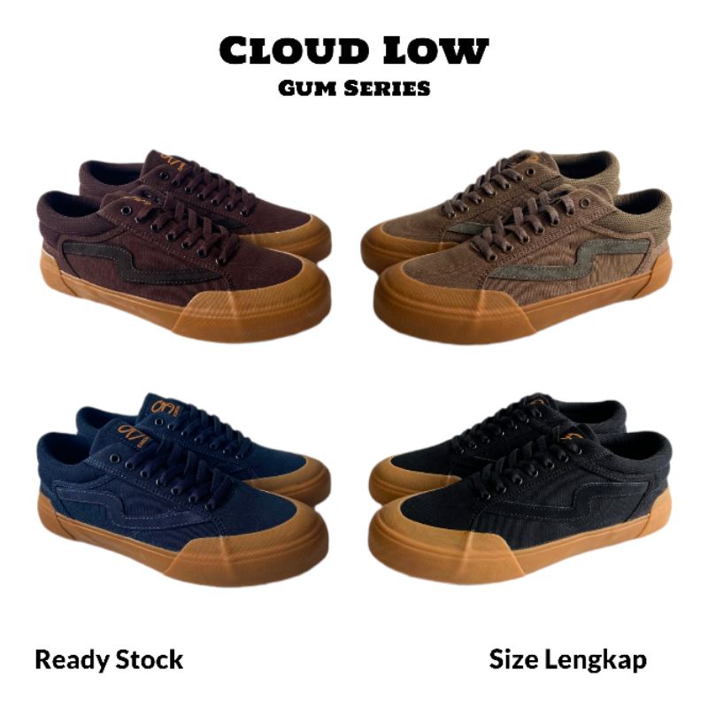 Patrobas Cloud Low Black Gum / Brown Gum / Navy Gum / Olive Gum