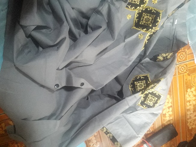 Batik Pria Hem Sutra Lapis Furing Istimewa Batik Lengan Pendek Kreep Terbaru