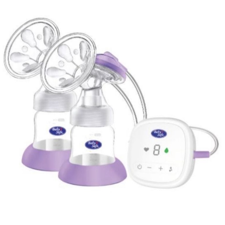 BABY SAFE Double Electric Breast Pump Pompa ASI Electric Tandem