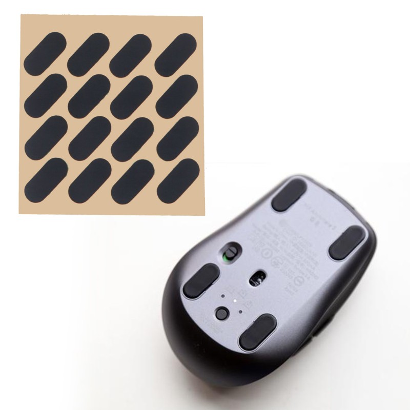 Zzz 4 Set / Pak Stiker Pedal Kaki Mouse Pengganti Untuk Logitech Mx Anywhere 3