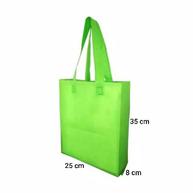 

Goodie bag / tas spunbond murah bawah flat uk (35×25×8)