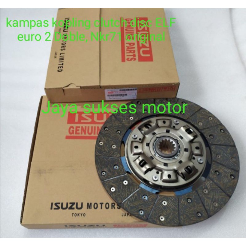 kampas kopling clutch disc ELF euro 2 Doble Nkr71 orginal