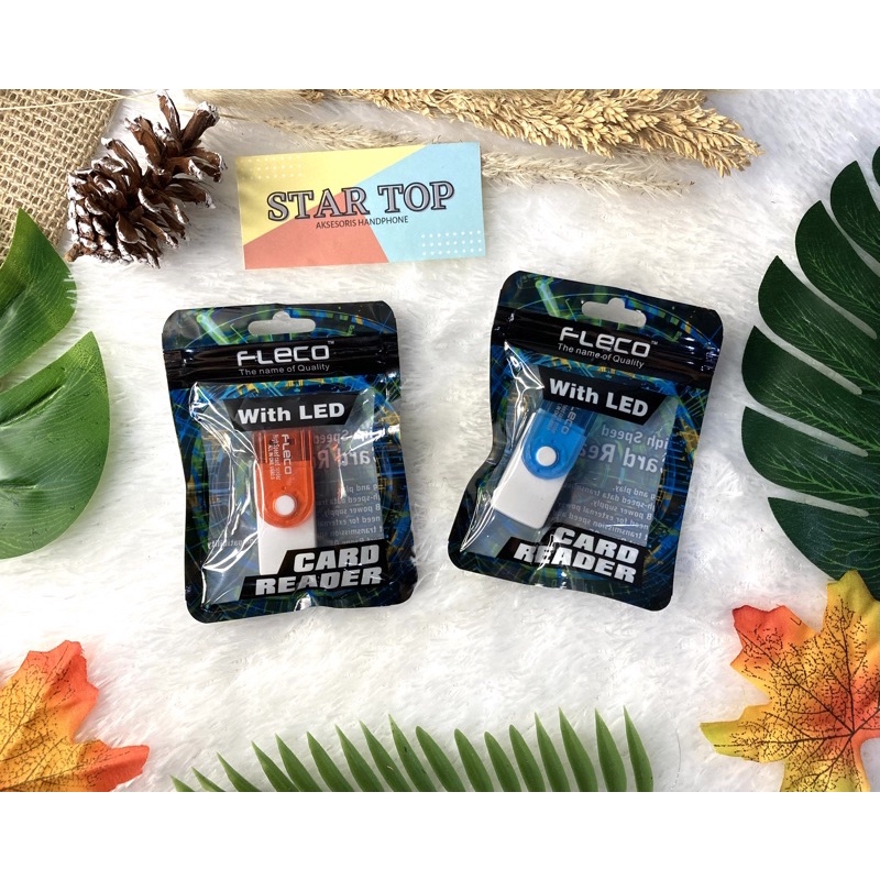 CARD READER MULTI PUTAR FLECO Card Reader 5 in 1 Cardreader Putar Multi Fleco