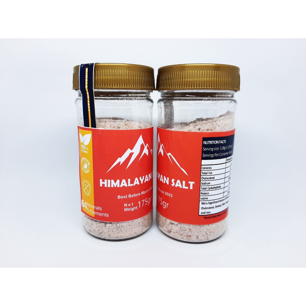 

BELI 1 GRATIS 1 Premium Garam Himalaya 175gr / Pink Himalayan Salt / Garam Himalaya Asli Organik Halus