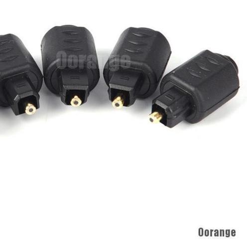 TV Mini Optical Audio Adapter 3.5mm Female Jack Plugs To Digital