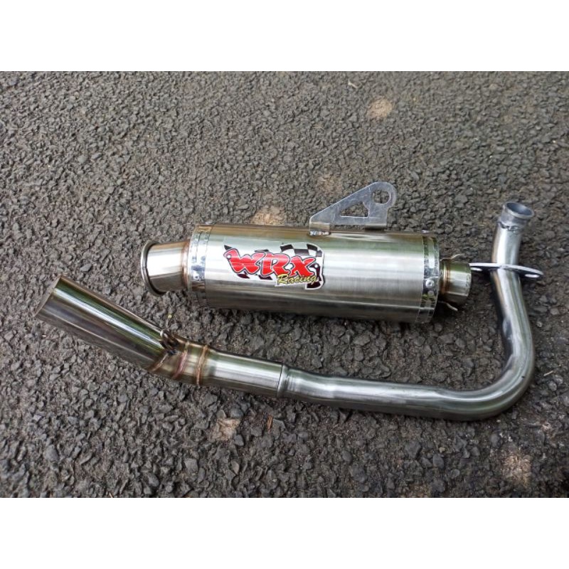 (FULL BASS) KNALPOT WRX BULAT CINCIN (INLET 38/50) BEAT MIO VARIO AEROX SCOOPY NMAX PCX ADV LEXI DLL