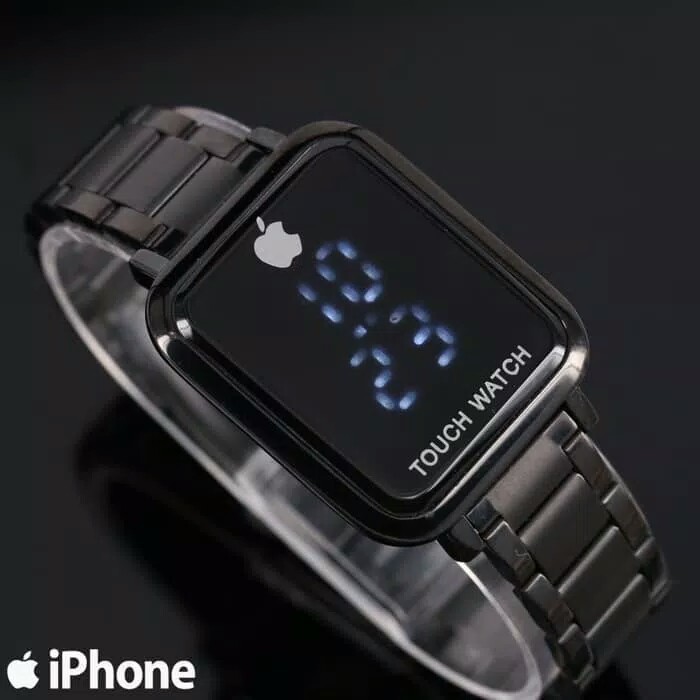 JAM TANGAN MURAH UNISEX RANTAI APPLE IPHONE KAPSUL // AP017