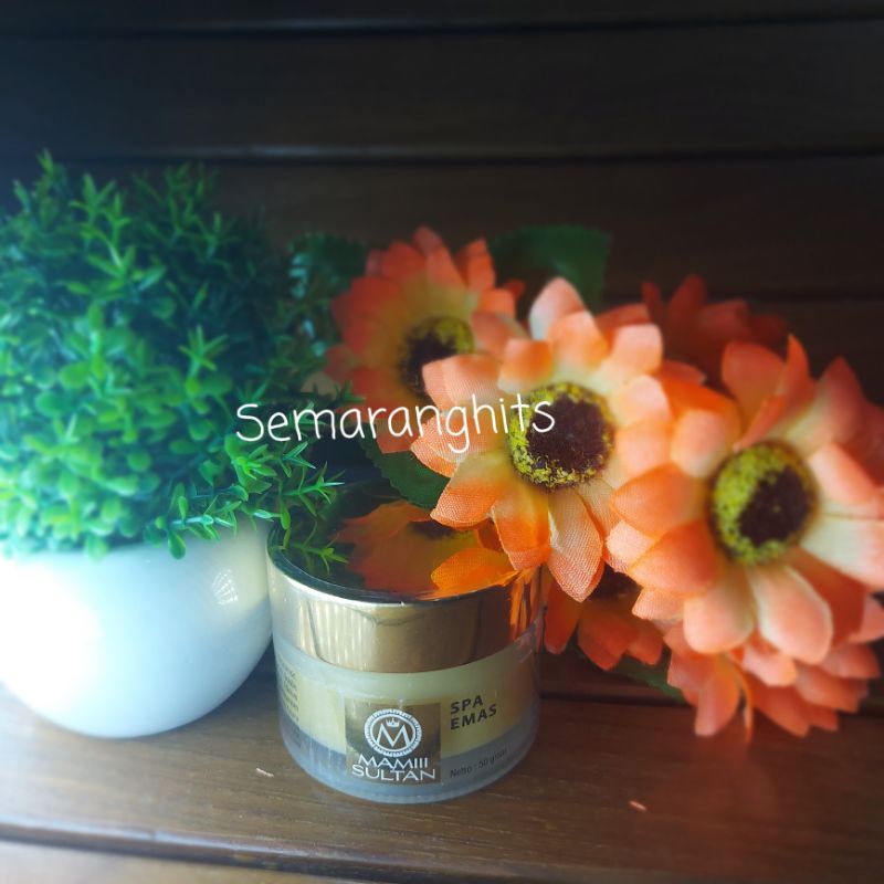 Mami sultan spa emas masker glowing sudah BPOM