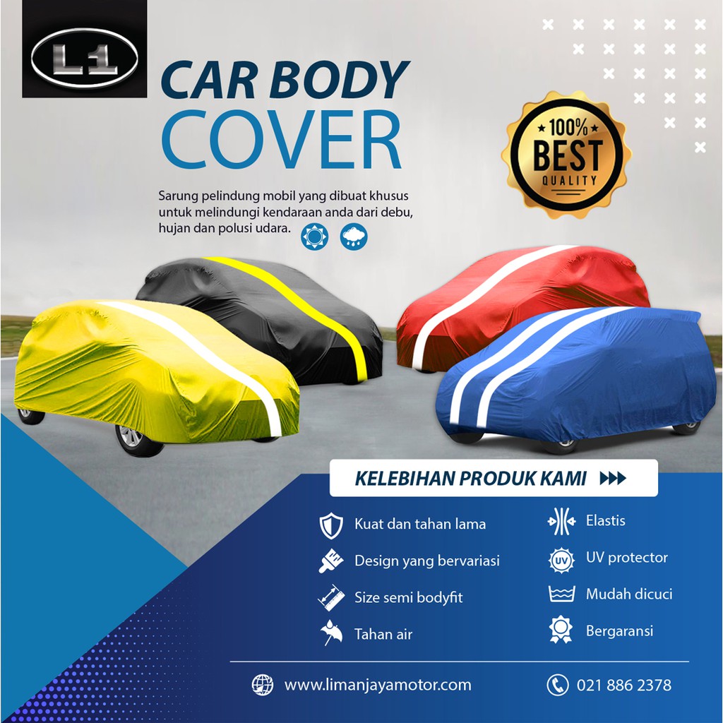 Body Cover Warna Pajero/Fortuner/VRZ