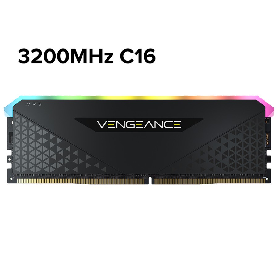 CORSAIR VENGEANCE RGB C16 RS 8GB DDR4 DRAM 3200MHz CMG8GX4M1E3200C16