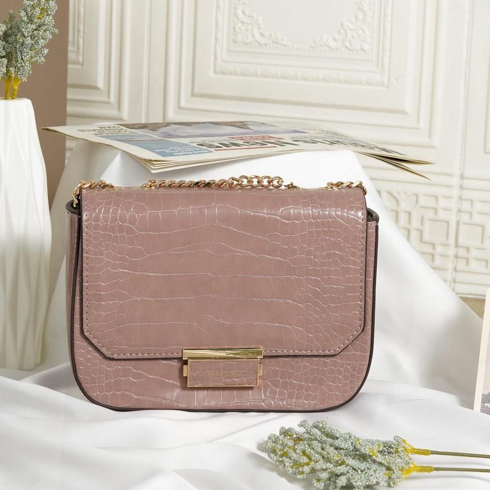 TAS | BAG | WANITA | CK201 PUSH LOCK CROSSBODY ORI PREMIUM IMPORT# 13472 –BTA.21Jl22y