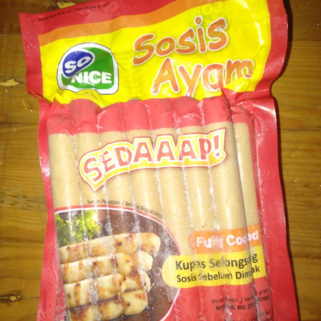 

So nice sosis ay sedaaaaaappppp 375g