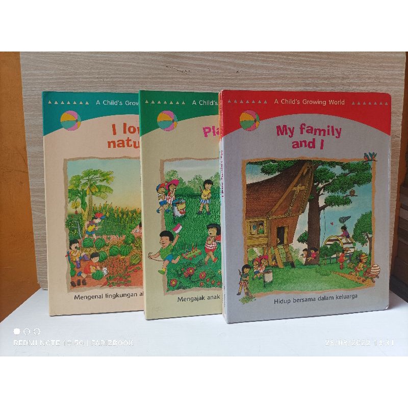 Buku Tira Pustaka A Childs Growing World Paket Lengkap 6 Buku