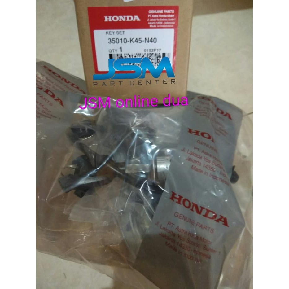 35010-K45-N40 KUNCI KONTAK CBR 150 CBR150 NEW LED SET AHM ORI ORIGINAL