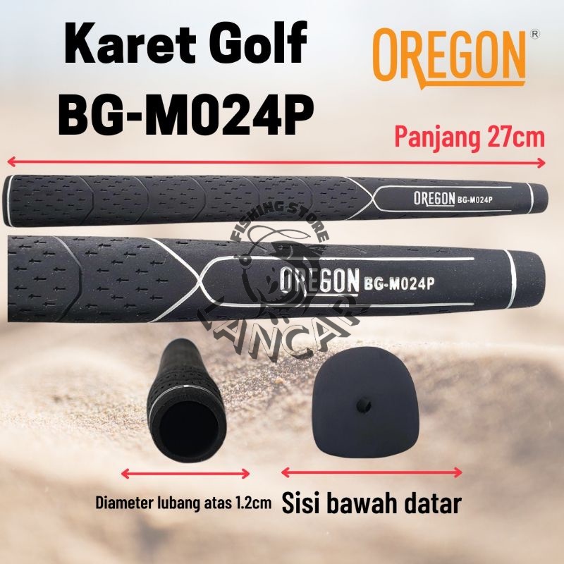 Grip KARET Pancing OREGON / Grip Golf / Gagang Karet Golf OREGON