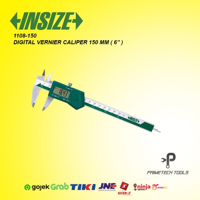 Jangka Sorong - Digital Vernier Caliper 6” Insize 1108-150 l NEW21