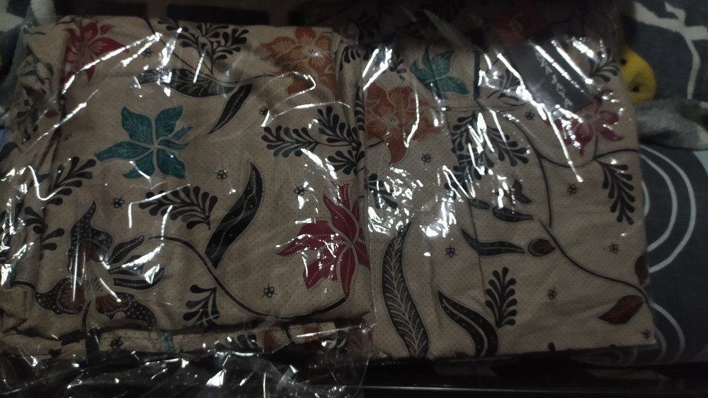 Atasan Batik Super Big Size Xxxxl Tunik Kantoran Terbaru Jumbo Ld 140