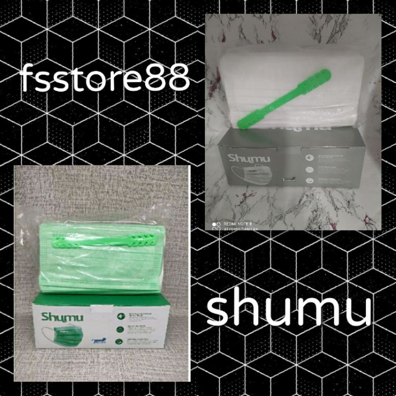 MASKER SHUMU 4PLY KEMENKES ISI 40LEMBAR