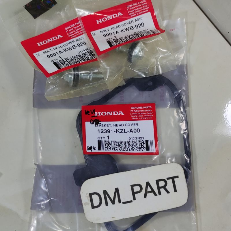 karet baut seal cover head engine mesin beat karbu spacy scoopy kvy kzl tutup atas stelan klep keten