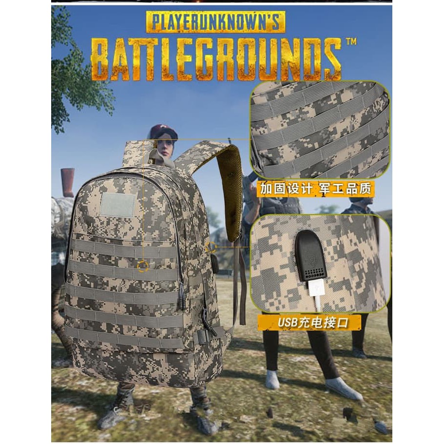 Tas PUBG Tas ransel PUBG tas PUBG mobile Tas backpack PUBG ranselPUBG