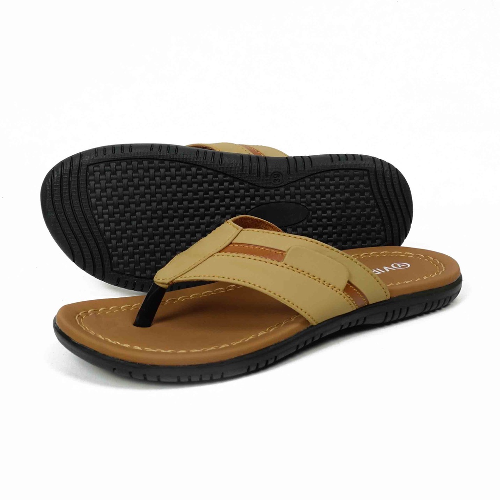 Sandal Jepit Pria Dewasa Model Kasual Distro Sendal Japit Laki Laki VINCI 01