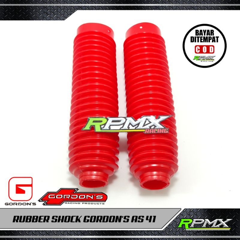 KARET BOOT GORDON AS 41 - KARET SHOCK DEPAN GORDON - RUBBER SHOCK TELE GORDON AS 41