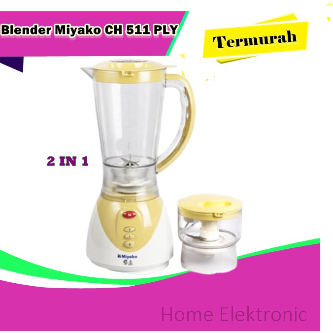 Blender MIYAKO BELENDER  PLY MINI CHOPPER 2IN1 CH 511 / CH-511 / CH511 1.5 liter