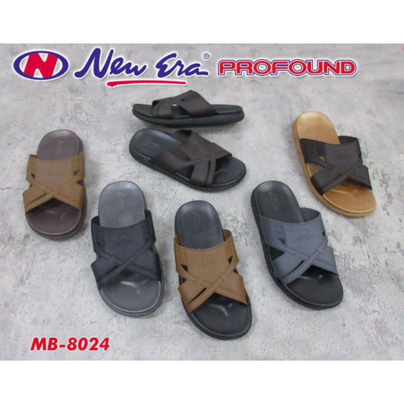 gof NEW ERA MB 8024 Sandal Slop Karet Sendal Karet Pria Terbaru Keran Size 39/43