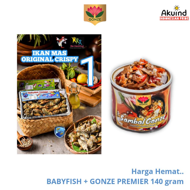 

Babyfish varian 1 + Gonze Premier ori 140gram