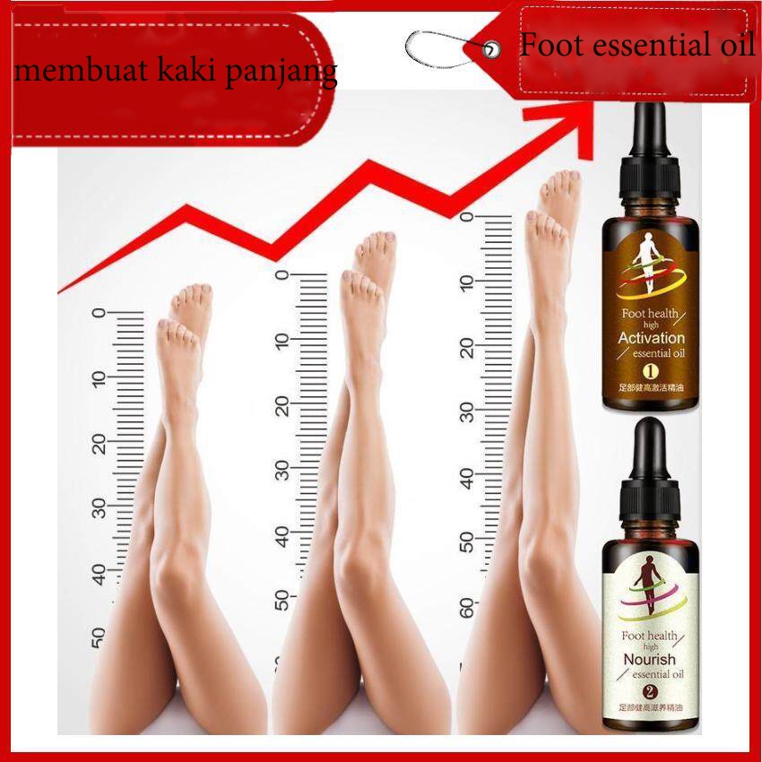 Minyak esensial pijat kaki untuk pria dan wanita remaja untuk meningkatkan elastisitas minyak esensial kaki canggih