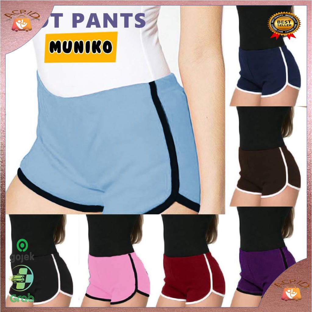 {ACP.ID} CELANA HOT PANTS MUNIKO / MUNIKO PANTS / CELANA PENDEK WANITA / CELANA HOTPANTS