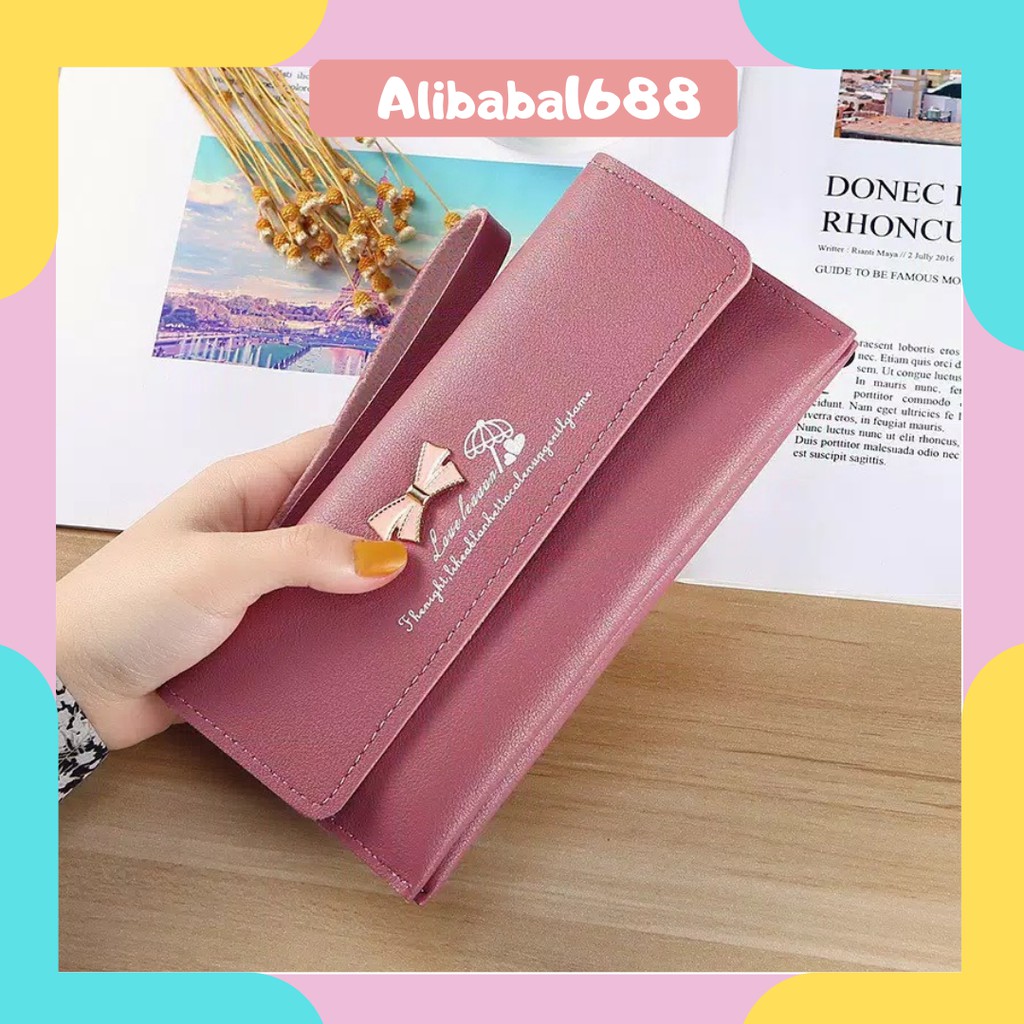 *ALIBABA1688*COD Dompet Wanita 804# Dompet Panjang Wanita dompet murah real pic