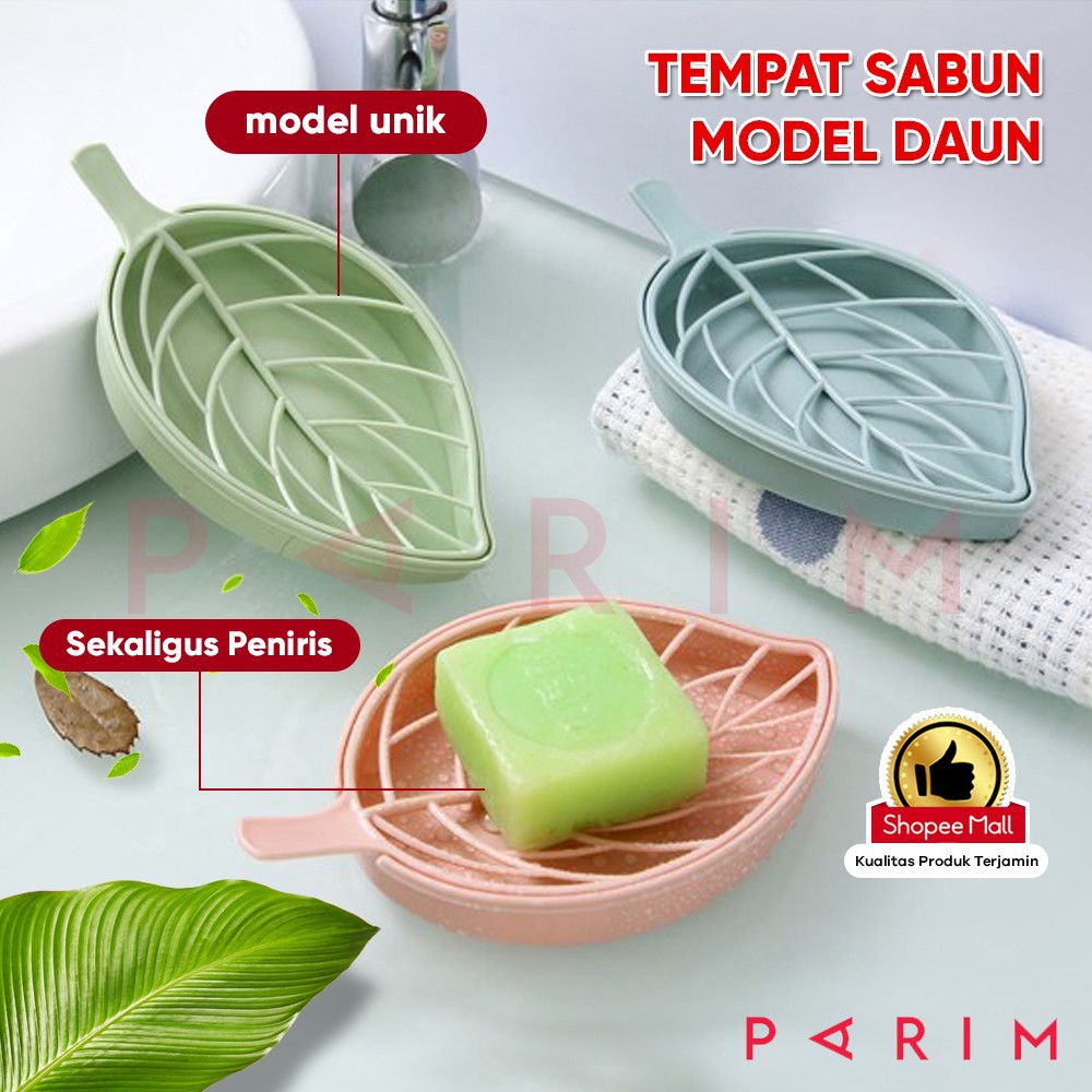 Tempat sabun batangan motif daun Rak Sabun Hygienis Tempat sabun batangan motif daun Rak Sabun Hygienis